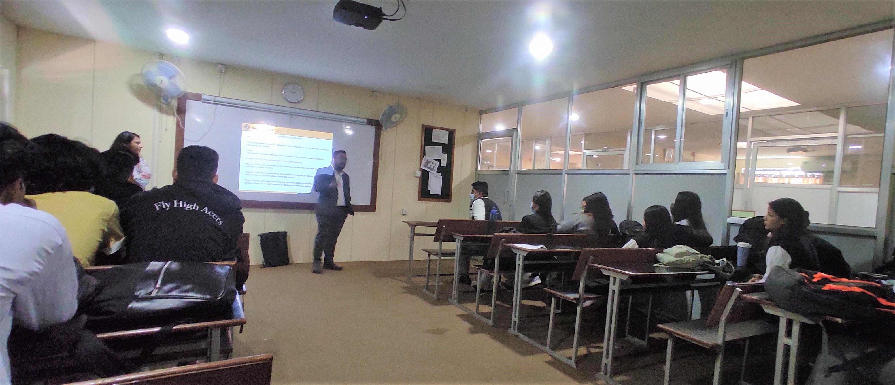 Financial Literacy Program at Ace Higher Secondary School